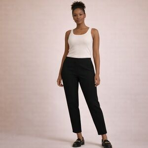 Forever 21 Black Dress Pants Tailored Work Office Classic Chic Size M